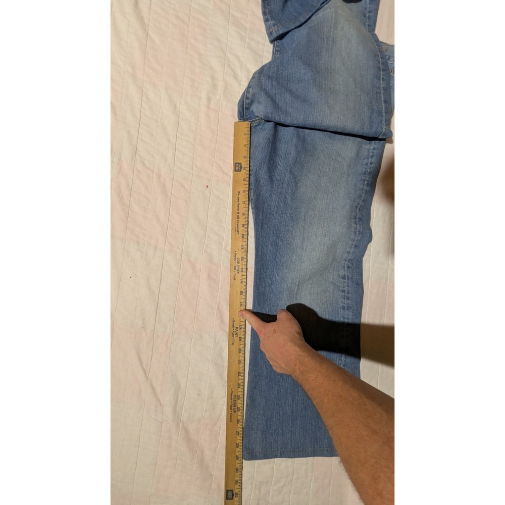 Vtg Lucky Brand Fender Jeans USA Made Men 34x29 Relaxed Bootcut Distressed Baggy - Picture 5 of 16